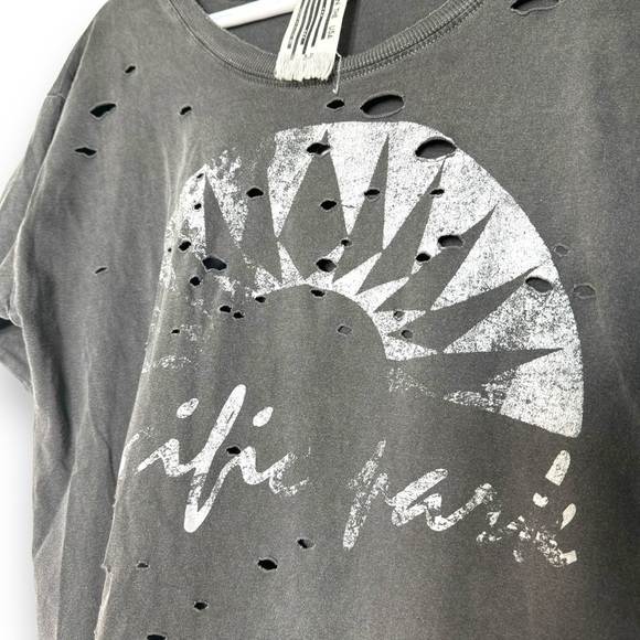 Free People Distressed Tee - Picture 9 of 12